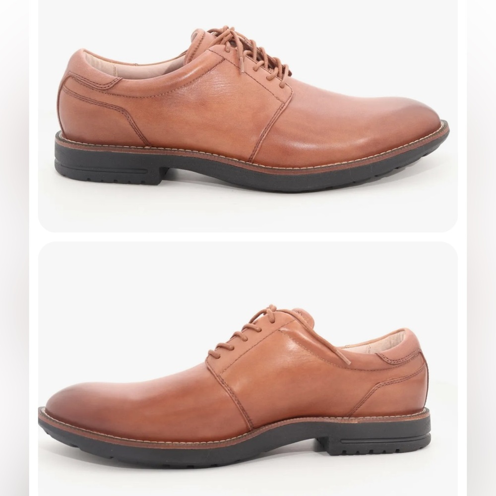 Abeo Oscar Dress Casual Shoes cognac Men's Size US 9 new with box